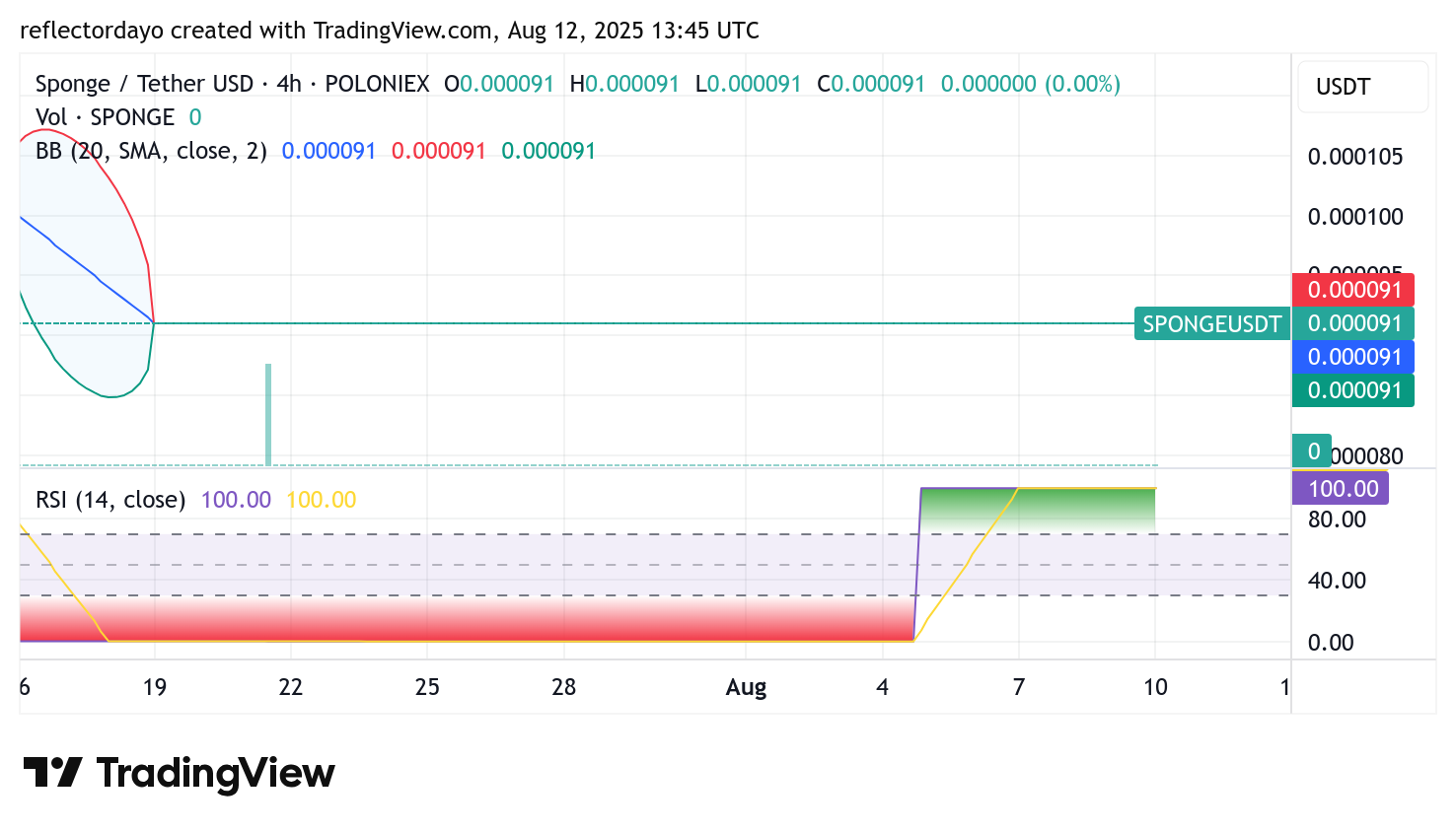 $SPONGE's Price Cooldown: Is a Bullish Breakout on the Horizon?