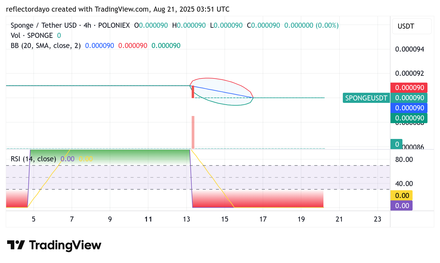 SPONGE/USD ($SPONGE) – Consolidation Signals Breakout Potential