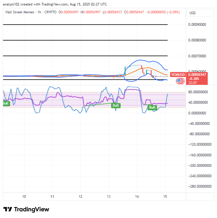 Wall Street Memes (WSM) Price Lays On, Catalyst Is Rebuilding