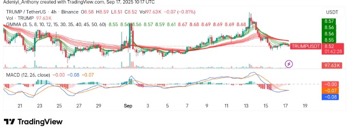 OFFICIAL TRUMP (TRUMP/USDT) Faces Critical Price Consolidation: What’s Next?