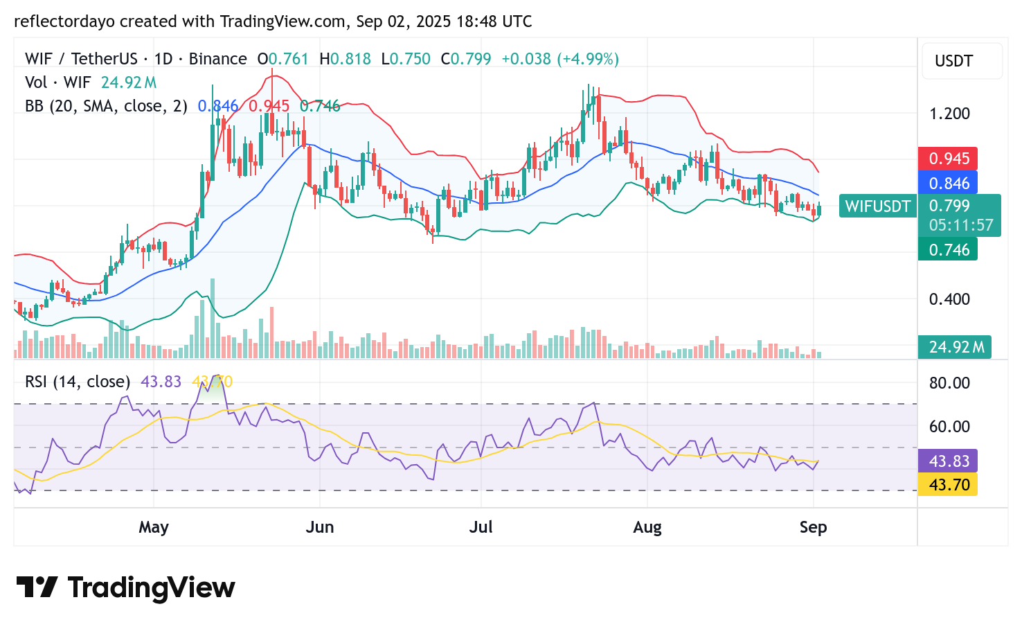 Dogwifhat (WIF/USD): Market Forces Converge at a Critical Level