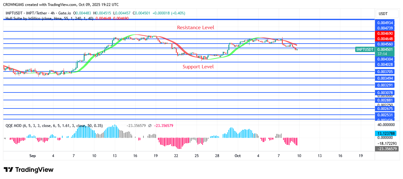 IMPTUSDT Price Is Increasing as Clients Increase