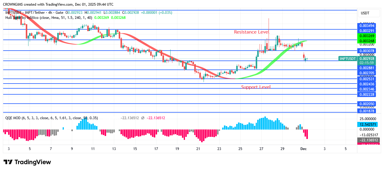 IMPTUSDT Price Is Increasing