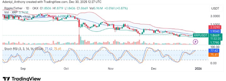 XRP (XRP/USDT) Shows Consolidation Near Support, Preparing for a Breakout or Breakdown?