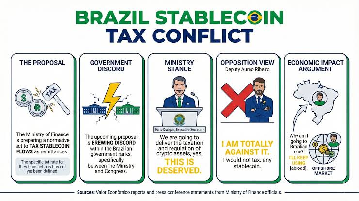 Stablecoin Taxation Debate in Brazil