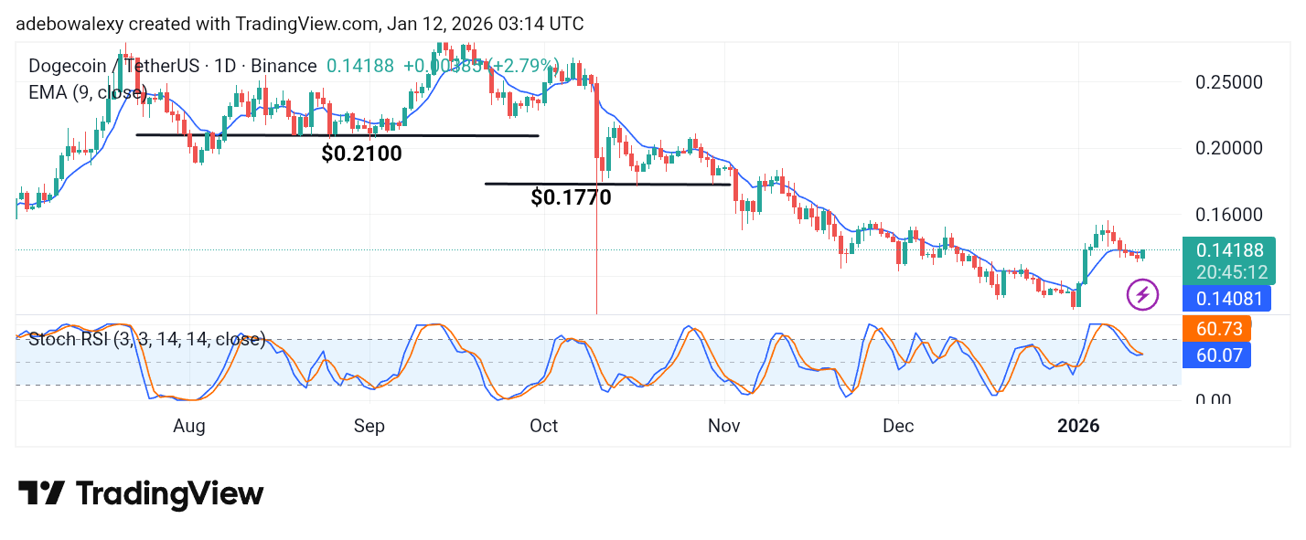 Dogecoin (DOGE) Price Prediction: DOGE/USDT Sees a Shift to Continue Upside Move