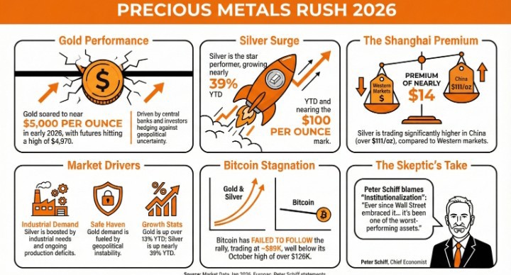 Gold and Silver Break Records Amid Global Market Shift