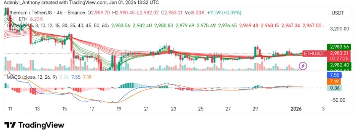 Ethereum (ETH/USDT) Records Steady Bounce Amid Broader Market Rally