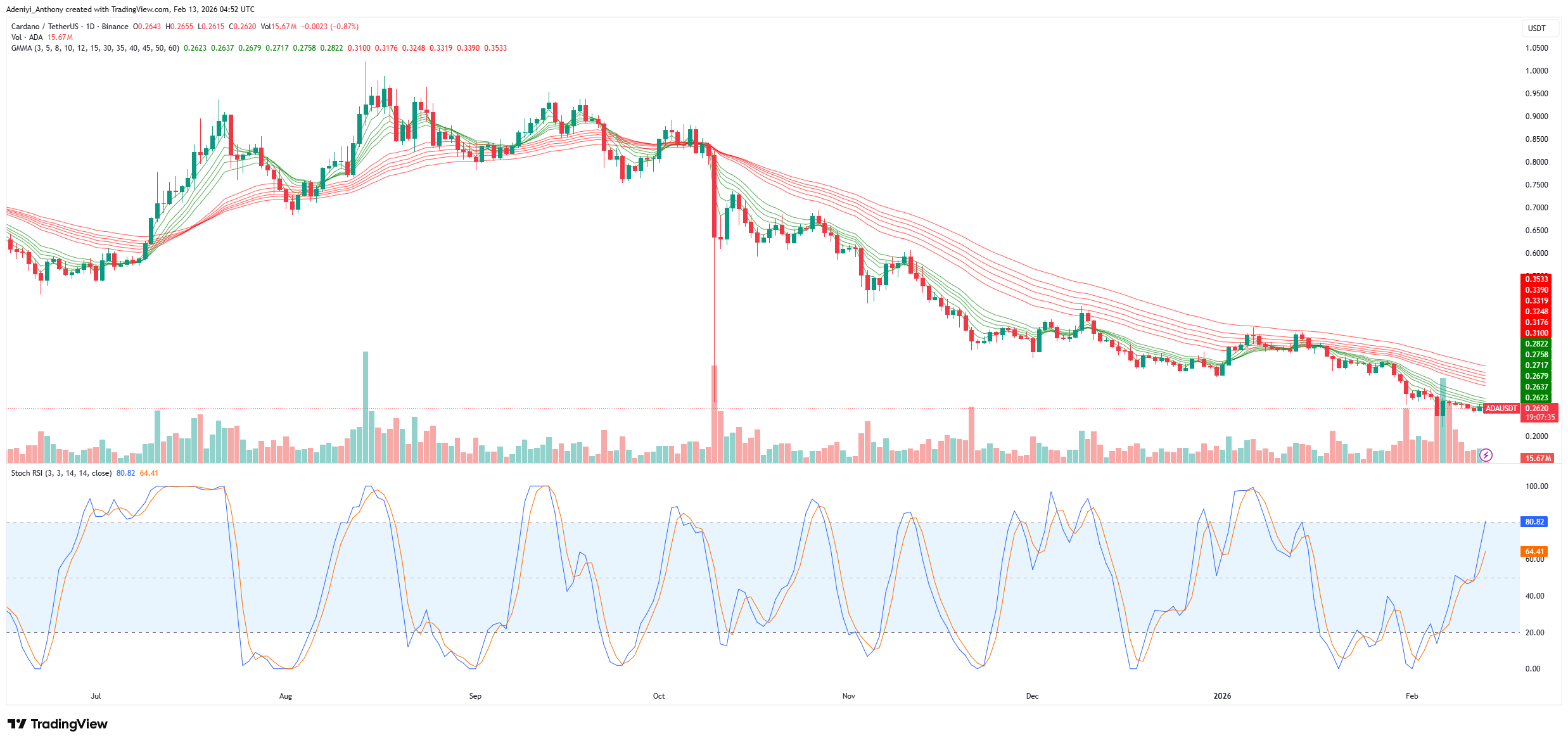 Cardano Price Consolidation or Relief: Preparing for the Next Move?