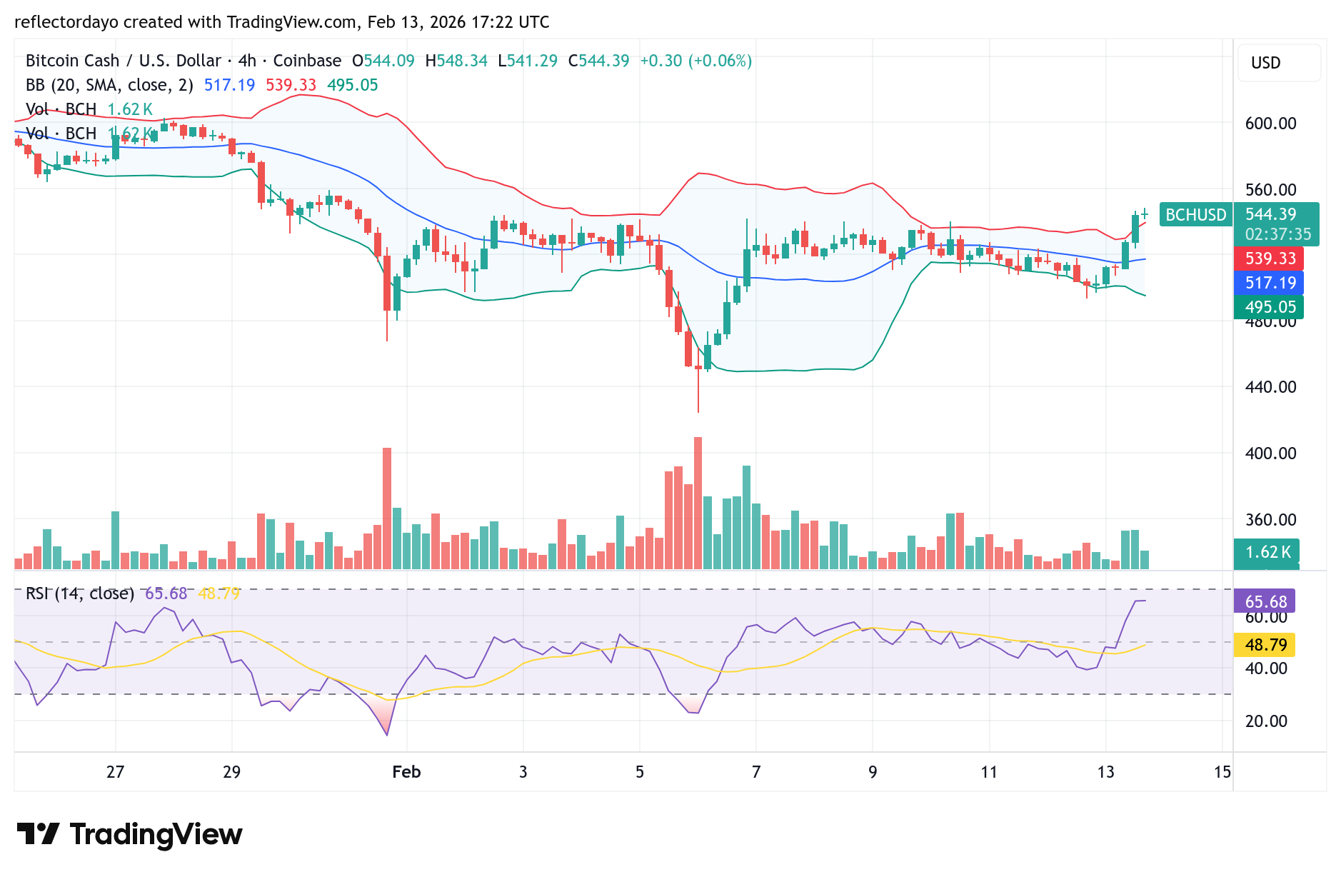 Is Bitcoin Cash (BCH) About to Pump? Price Breaks Key $540 Resistance