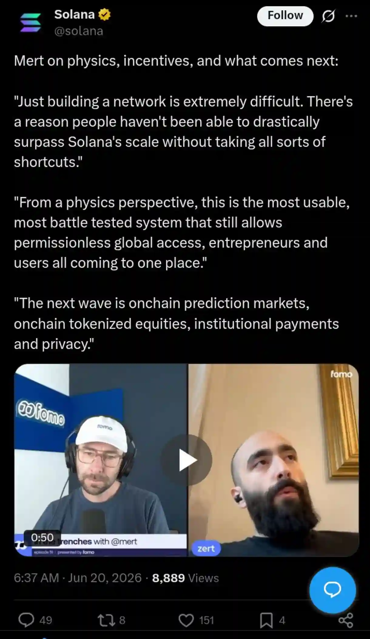 Solana's Blockchain Discussion