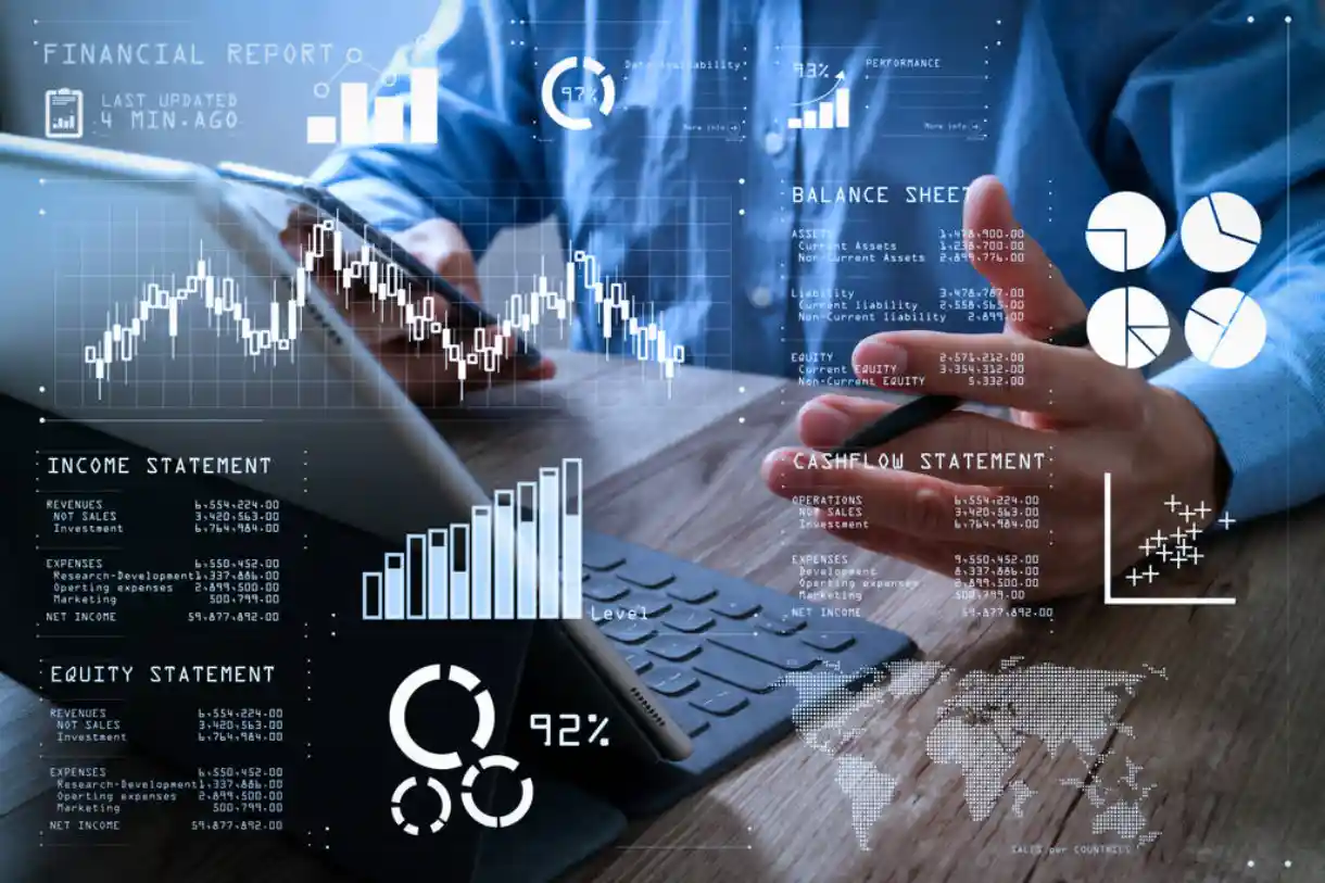 A human making better trading decisions using AI.