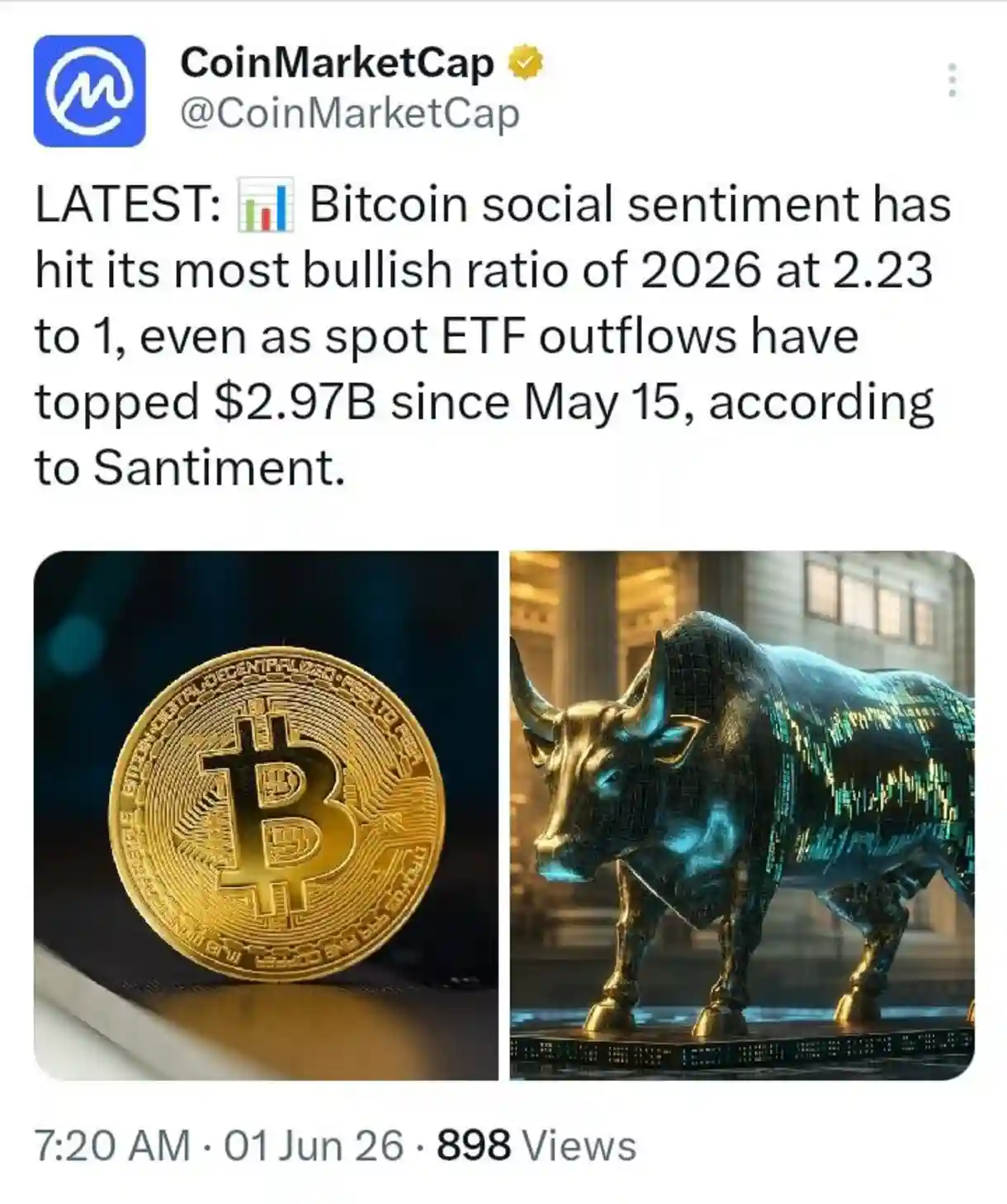 Bitcoin Sentiment Flashes a Rare Signal — What Happens Next?