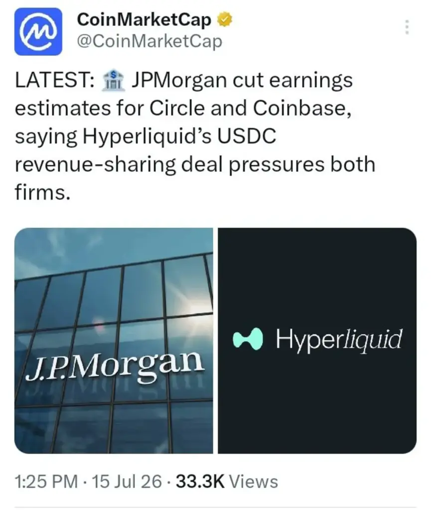 JPMorgan Just Issued a Warning That Could Shake Two Crypto Giants