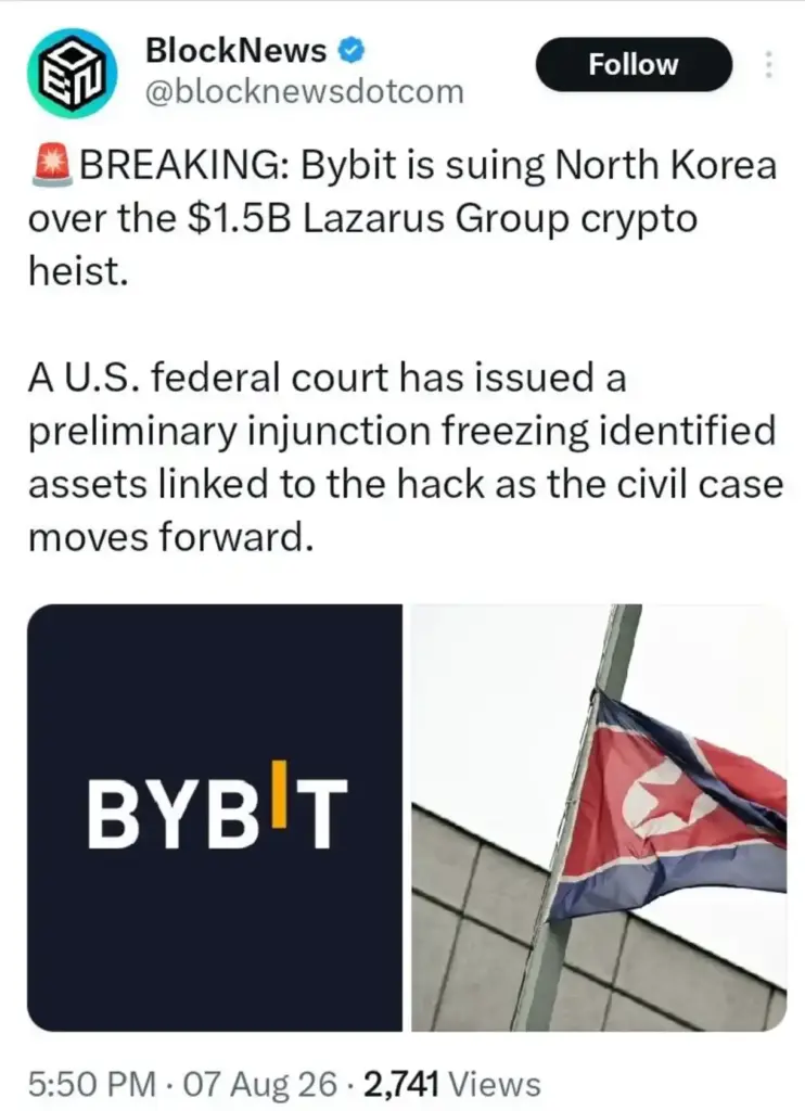 Can Bybit Recover Funds From the $1.5 Billion Lazarus Hack?