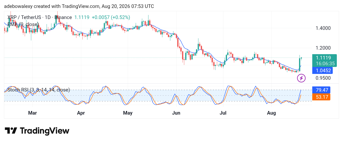 XRP Joins the Broader Market Rally