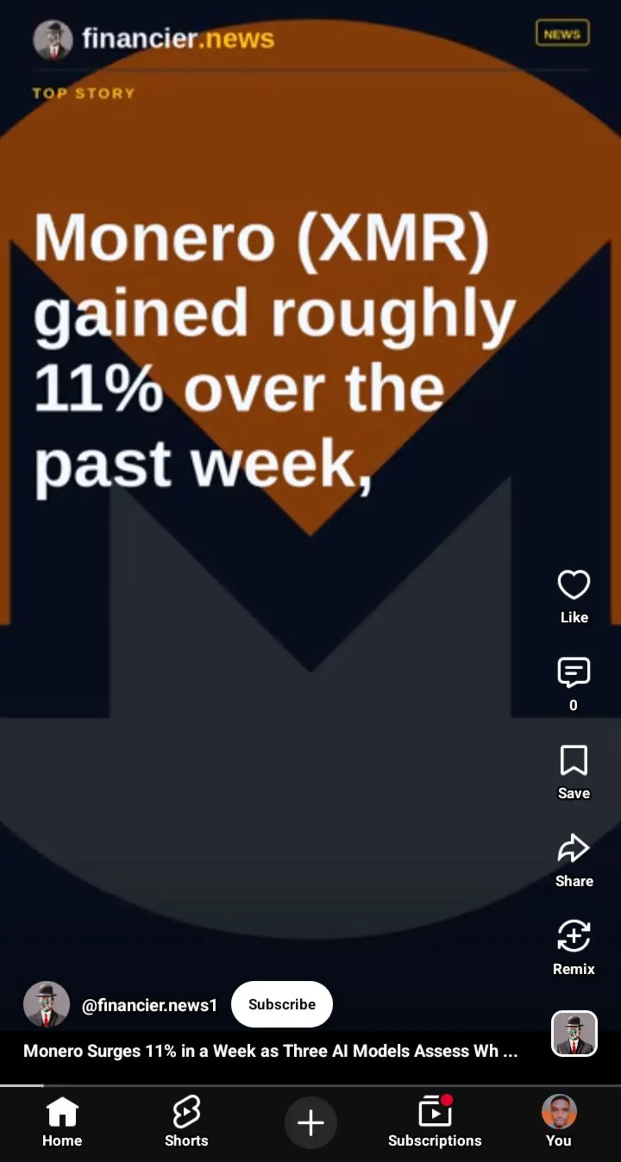 Monero (XMR) Posts 11% Price Growth